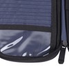Card Wallet Waterproof Multi Slots Zipper Closure Soft PU Leather