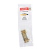 Timco - Necked Barrel Bolt - Polished Brass (Size 75