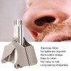 Recortador de Vello de Nariz para Hombres, Ergonómico, de Acero