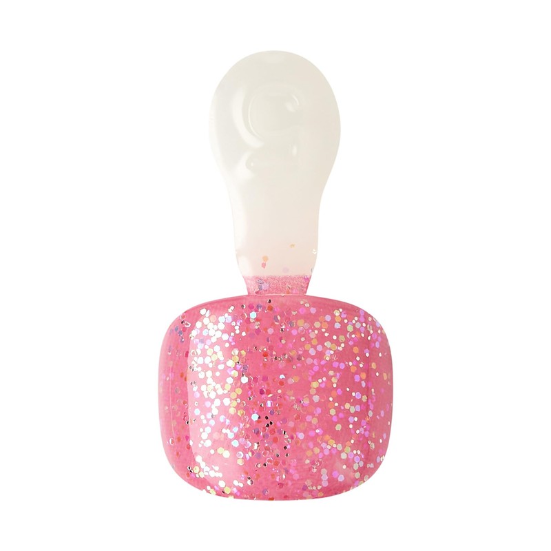 KISS imPRESS No Glue Pedi Press-On Toenails, Rainbow color with