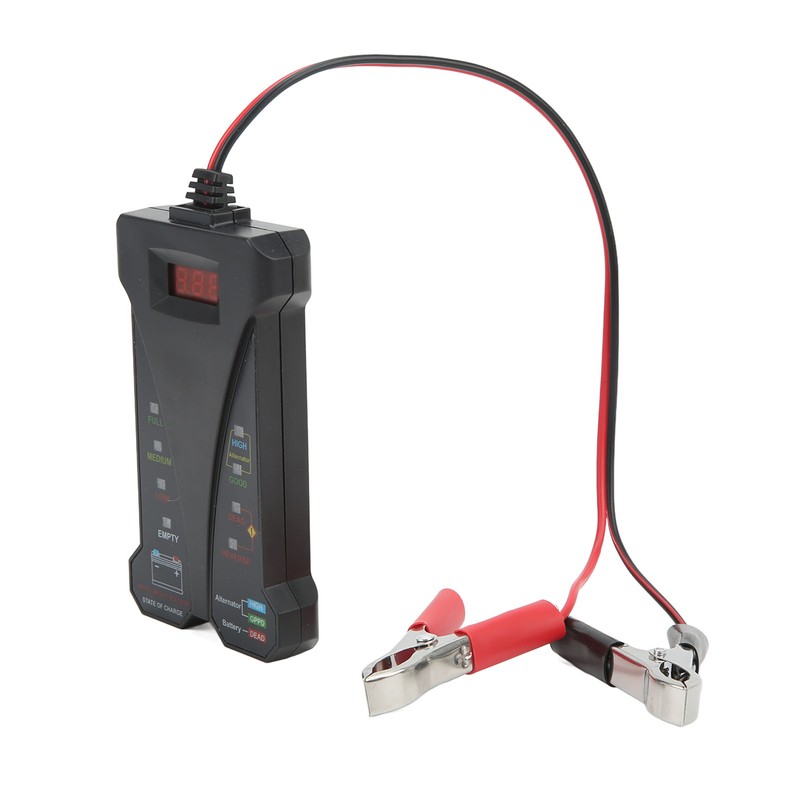 12V Battery Capacity Tester Single Interface Charging System Analyzer Detector