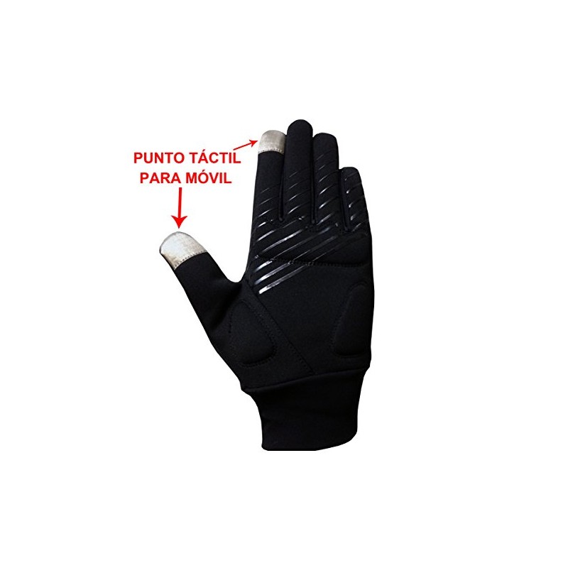 DHERA Cycling Gloves Windproof Padded Touchscreen Full Finger Biking Gloves