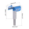 sourcing map Forstner Drill Bits 53mm, Tungsten Carbide Wood Hole