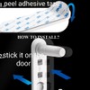 Door Lever Lock Child Safety (2 Pack) White Childproof Door
