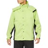 [Document] Rain Suit Helmet Compatible Hood Breathable Waterproof, lime