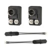 supmory TV Antenna Connector Matching Transformer 300 Ohm to 75
