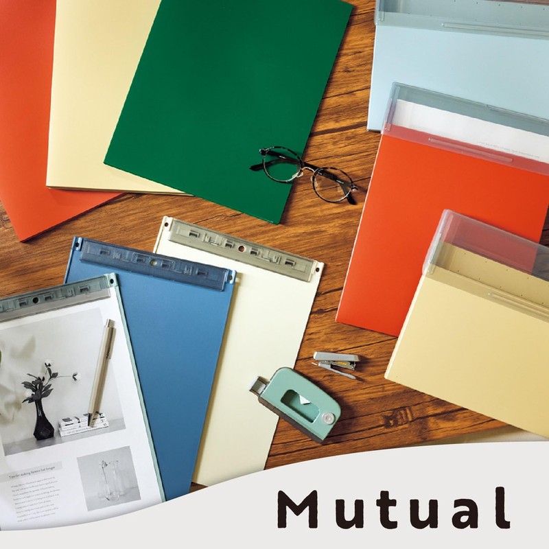 Lihit Lab Mutual Clear Book A4 S Shape, 40 Pockets,