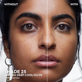 Urban Decay Face Bond Waterproof Foundation, With 3% Niacinamide, Lasts up to 24hr, Shade: 25 - Medium Deep Cool Olive, 30ml