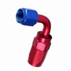 BOROCO AN6 Racing Oil/Fuel Line Hose End, Swivel Male Fitting