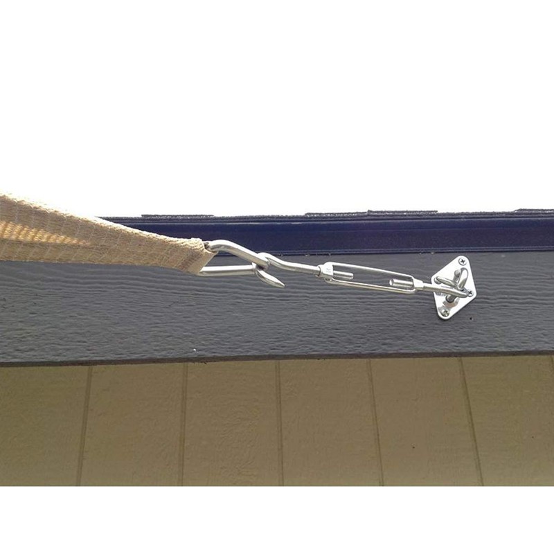 2 Packs M8 Turnbuckle Wire Tensioner,304 Stainless Steel Adjustable Turnbuckle