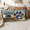 ULOVE LOVE YOURSELF Camping Throw Pillow Covers 4Pack Adventure Awaits