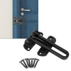 Lock Latch, Home Security Door Lock Swing Bar Door Guard,