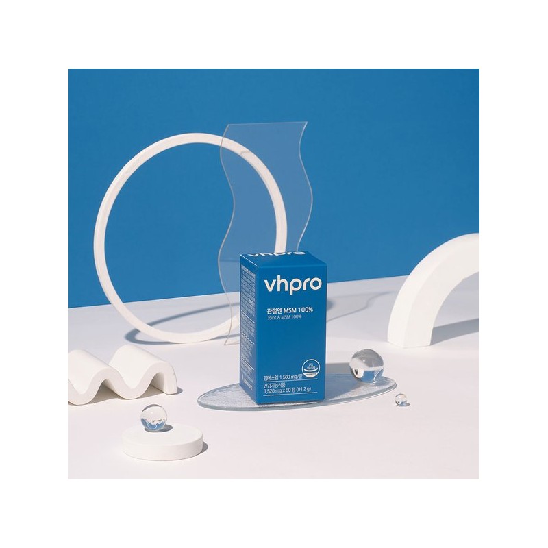 Vitamin House 관절엔 MSM 100% 60정 2병(4개월분) MSM for Joints