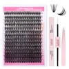 FADLASH DIY 50D Lash Extension Kit 0.07D Curl Individual Lashes