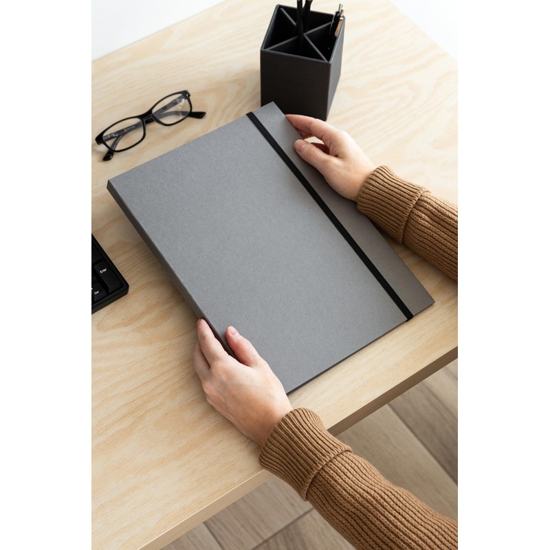 Bigso Paulina A4 Folder with Elastic Band - Portfolio Folder