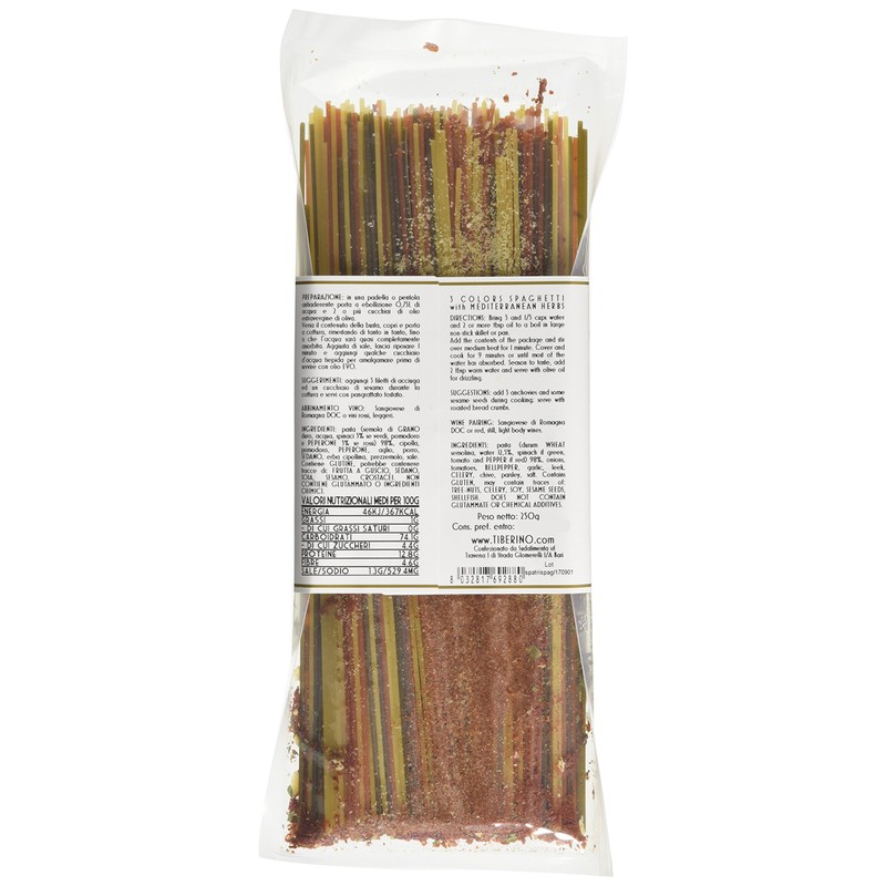 Tiberino's Real Italian Meals - Spaghetti with Herbs