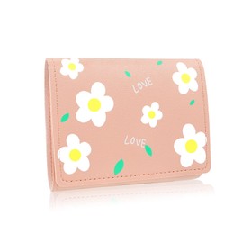 Mini Purse Women's Slim Card Holder Small Wallet Multi Slots For Storing and Protecting ID Cards, Credit Cards, Money, Photos, pink, Size:
