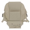 Vigoraze Front Driver Bottom Replacement Leather Seat Cover Tan Compatible