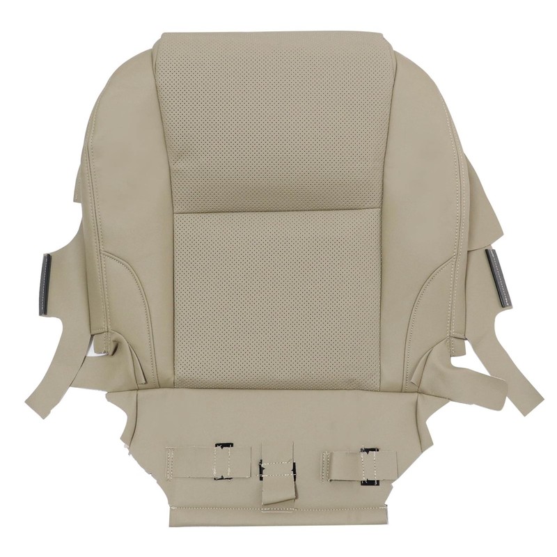 Vigoraze Front Driver Bottom Replacement Leather Seat Cover Tan Compatible
