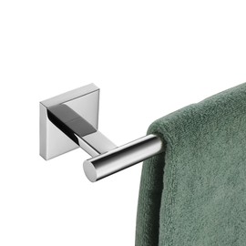 KOKOSIRI Hand Towel Bar 16 Inch Bathroom Towel Holder for Bath Kitchen Toilet Wall Mounted Chrome Stainless Steel B4005CH-L16