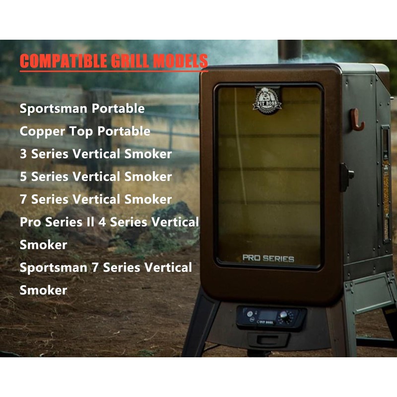 RTD Grill Internal Temperature Probe/Sensor Replacement for Pit Boss Copperhead