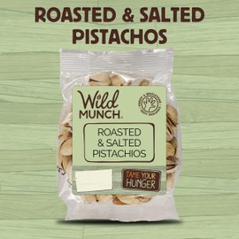 Wild Munch Roasted & Salted Pistachios 125g