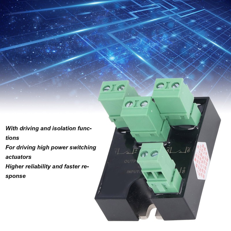 BERM 3 Phase Solid State Relay Mini SSR Relay Connector