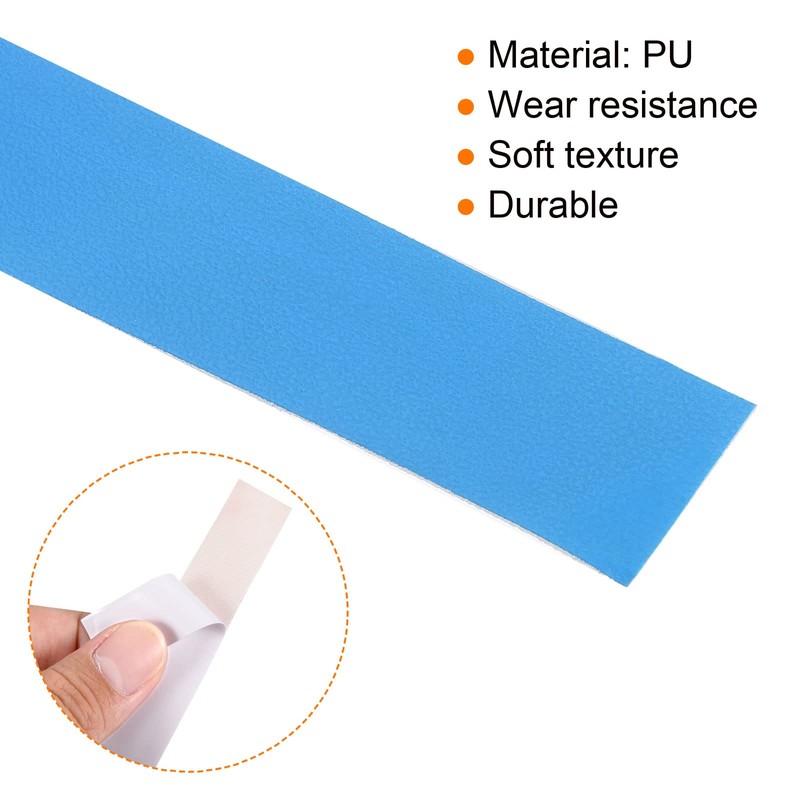 PATIKIL 25 x 1.7cm Racket Guard Tape Racket Frame Sticker