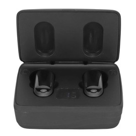 Language Translator Earbuds, KC9 74 Languages and 70 Accents BT Translator Earphone, Headphone with 4 Replacement Earplugs, Translator Device with APP (Black Gray)