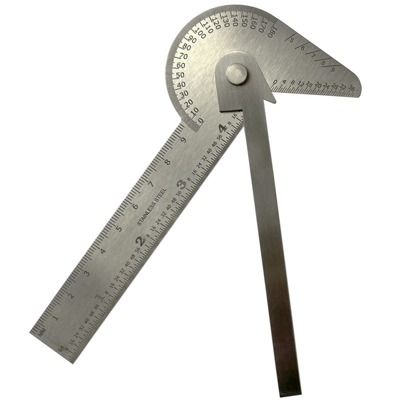 Jewellers Tools Engineers Protractor Square Rule Gauge Centre Finder Divider