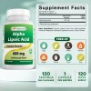 Acido Alpha Lipoico 600 Mg X 120 Cápsulas | Usa