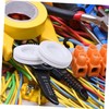 Healeved 4pcs Firewall Kit Rubber Grommet for Wire Flexible Synthetic