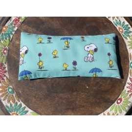 Handmade Snoopy Eye Pillow With Removable Cover  Filled With Lavender And Flaxseed