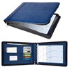 Antner Zippered 7 Ring Business Check Binder Portfolio for 3-Up
