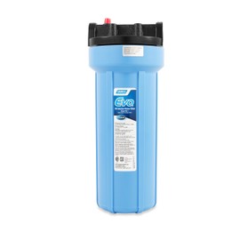Camco Evo RV Water Filter - Features Granulated Activated Carbon for Bacteria Control & a Replaceable Premium Spun Polypropylene Filter Cartridge - Camper Essentials for Clean Drinking Water (40631)
