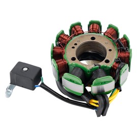 Areyourshop 11-Pole Magneto Generator Stator Fit for Kymco Heroism 125 KAF – 1995-1999 for Kymco Grand Dink 125/150 S4 Euro 2 – 2001-2007 00128947 31120-KAF-900 31120-H01-000