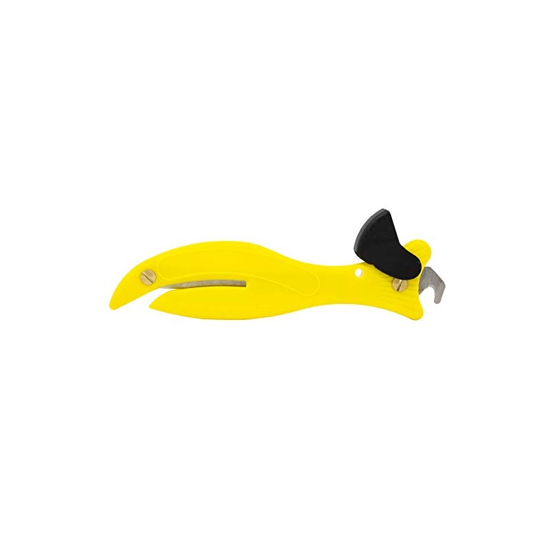 Fish 200 Original Enclosed Blade Safety Box Cutter Yellow Set