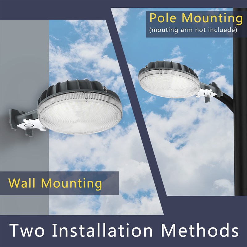 Owleye 6000LM Dusk to Dawn Outdoor Lighting LED Barn Light