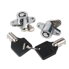 XMT-MOTO Black Hard Saddlebag Locks Set fits for Harley Davidson Touring Road Glide King 1993-2013