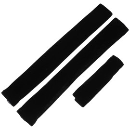 DOITOOL 3pcs Refrigerator Handle Gloves Door Handle Safeguard Door Handle Protector Cover Refrigerator Wrap Appliance Door Handle Cover Fridge Door Handle Cover Washable Sleeve Flannel