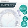 ResOne 4Ft Soft Adult Oxygen Nasal Cannula 1-Pack - Curved