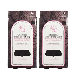 PnB Charcoal Nose Pore Strip, Deep Cleansing Nose Patches For Women and Men (1 Pack/ 10 pcs) (1)