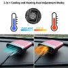 Unbranded 12V 1200W Car Heater Portable Electric Heating Fan Defogger