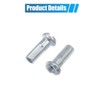 X AUTOHAUX 12pcs 14G J Bend Bicycle Galvanized Spokes 260mm