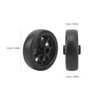 4Pcs Luggage Wheel Suitcase Wheels Universal Wheel Caster Wheel PVC