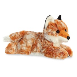 Aurora 8 Inch Plush Autumn Fox Toy Figure Soft Fluffy Cuddly Toy for All Ages