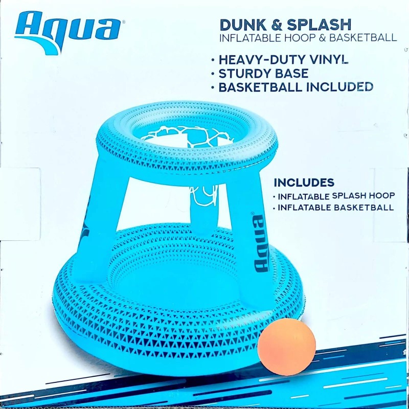 Aqua Splash N Hoop Basketball & Ball Inflatable Hoop &