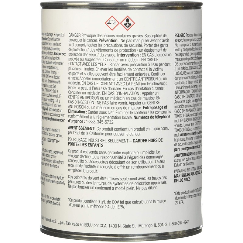 Valspar 8800N KX White Novocolor II Universal Colorant, 1 Quart