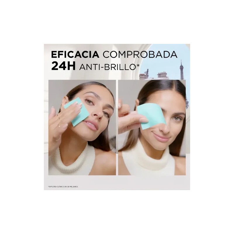Kit Gel De Limpieza Y Crema Antibrillo L'oréal Paris