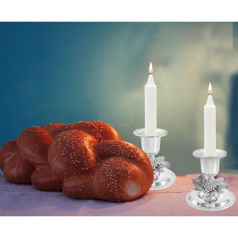 The Dreidel Company Extra Heavy Disposable Candle Holders, 50 Pack